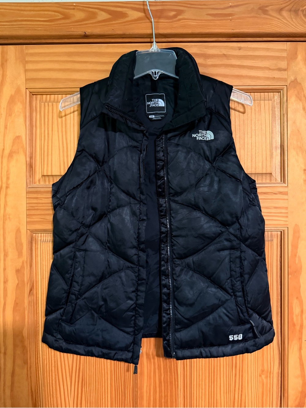 The North Face Women's Black Quilted 550 Insulated Vest